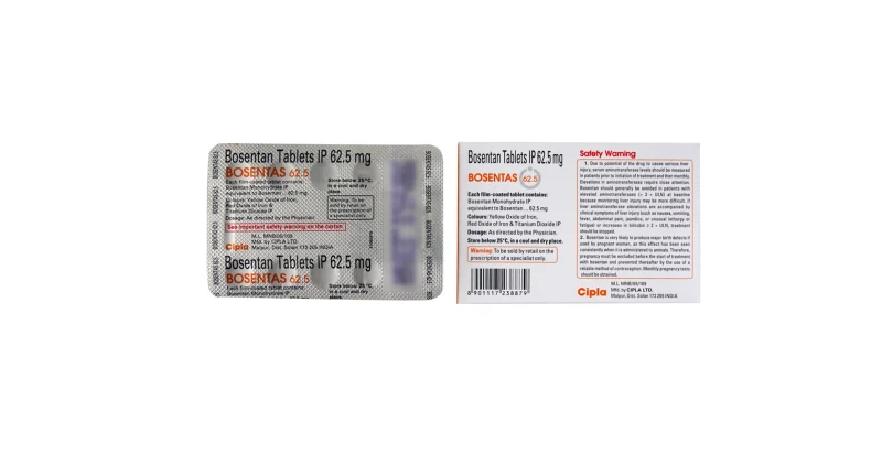 Bosentas Bosentan 62.5 mg